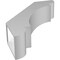 Ekena Millwork 6-in. W x 22-in. D x 28-in. H Olympic Architectural Grade PVC Knee Brace BRCP06X22X28OLY - alternate 5